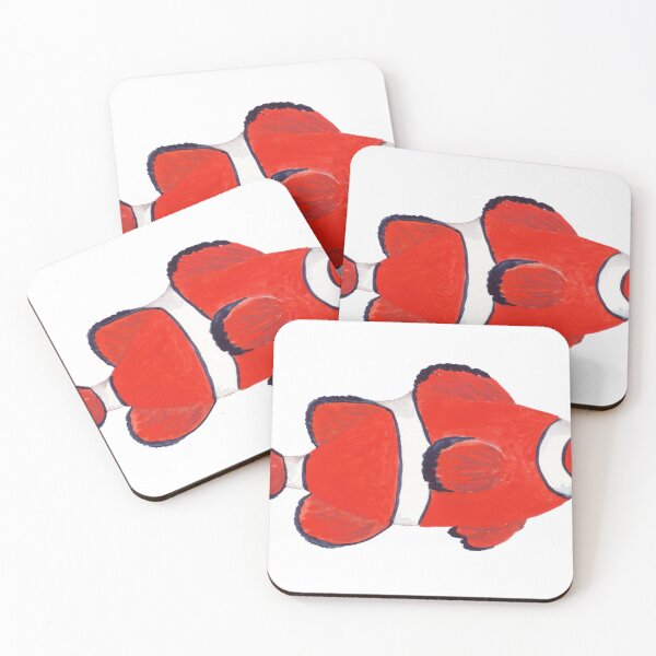 Item preview, Red clown fish designed and sold by apelsishka-art.