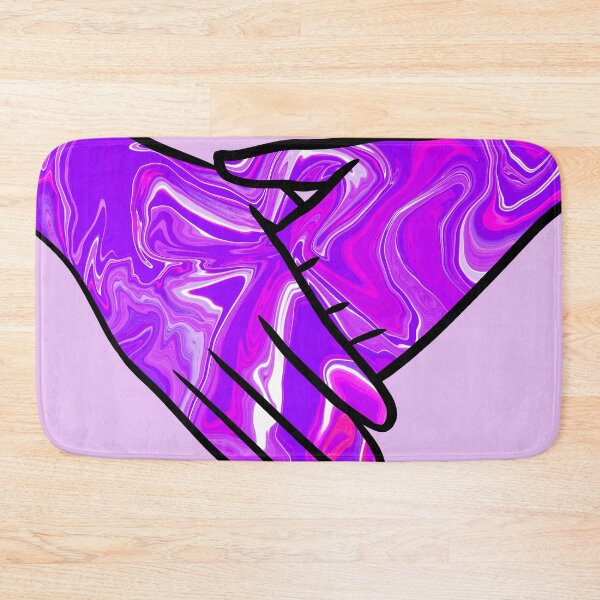 Item preview, Marbled Pink And Purple Hands designed and sold by forfun-art.
