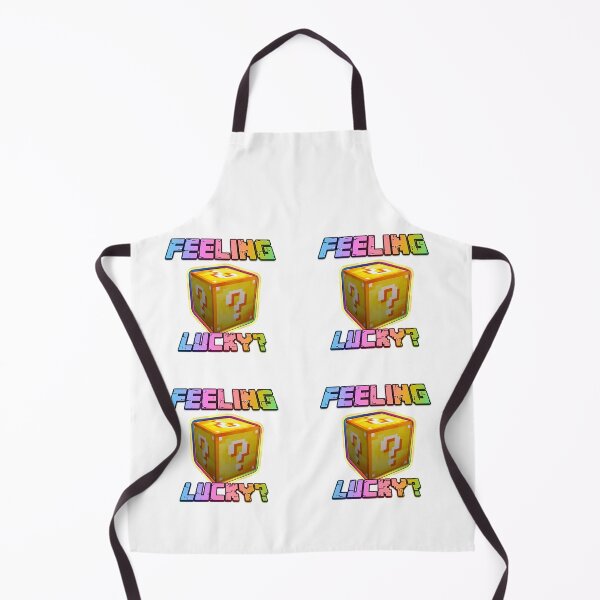 Item preview, Feeling Lucky? Lucky block sticker pack(rainbow text) designed and sold by MinecraftMania.