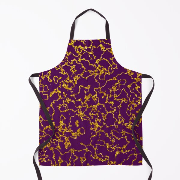 Item preview, Marbled Gold and Royal Purple Abstract Larger Pattern designed and sold by Darcy777.