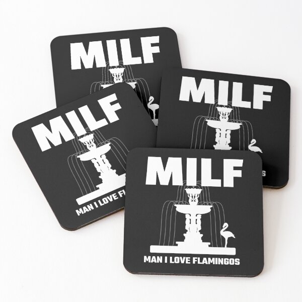 Item preview, Milf Man I Love Flamingos Funny Milf Humour designed and sold by Tatt-Hooligans.