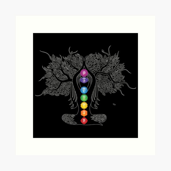 Item preview, Lady Chakra Tree - 60 WOBBG designed and sold by chakraplaza.