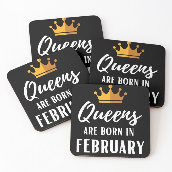 Item preview, Queens are born in february birthday designed and sold by OneTimeEngineer.