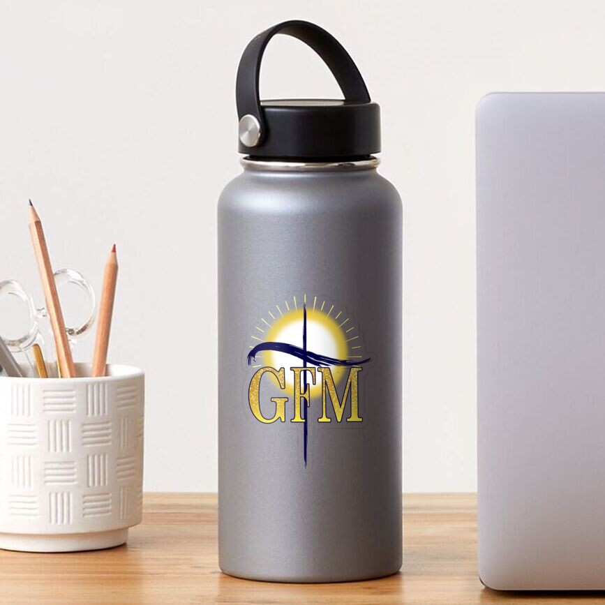 GFM Cross Logo Sticker