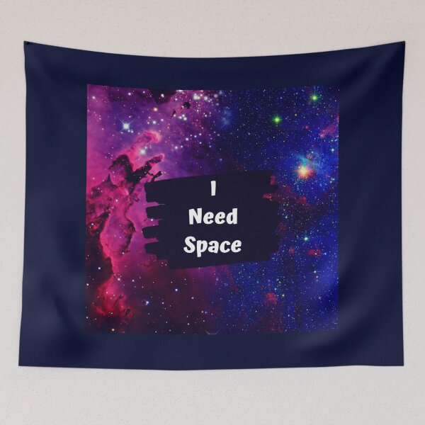 Item preview, I Need Space Sticker designed and sold by Swooncake Press.