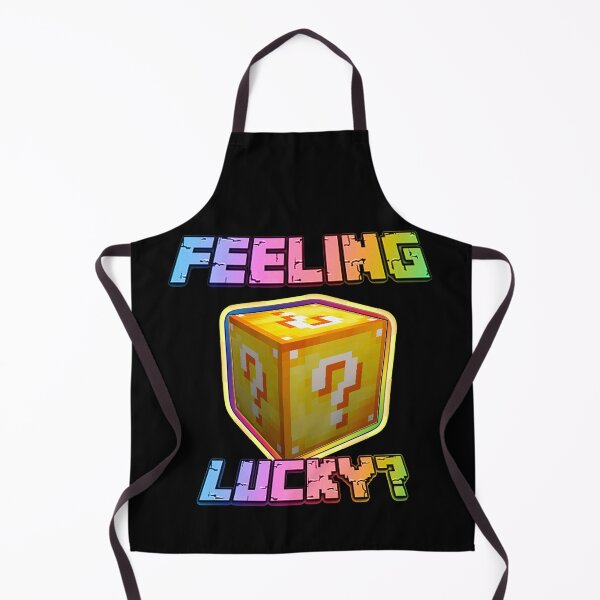 Item preview,  Feeling Lucky? Minecraft Lucky Block(rainbow text) designed and sold by MinecraftMania.
