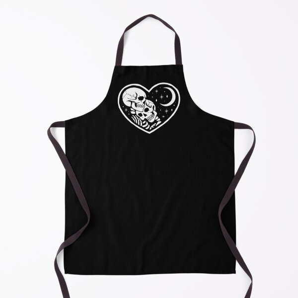 Item preview, Together Forever Skeletons under the Crescent Moon designed and sold by SpreadForSatan.