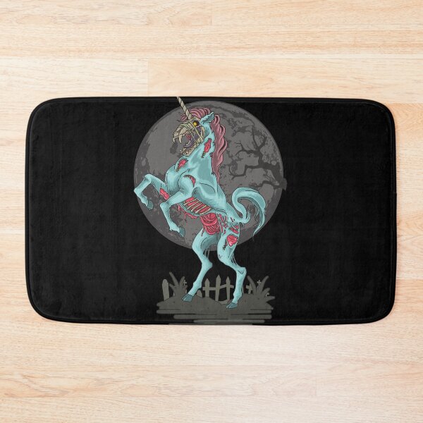 Item preview, Halloween scary undead skeleton unicorn designed and sold by TshirtFuchs.
