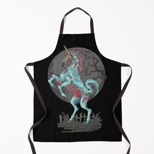 Item preview, Halloween scary undead skeleton unicorn designed and sold by TshirtFuchs.