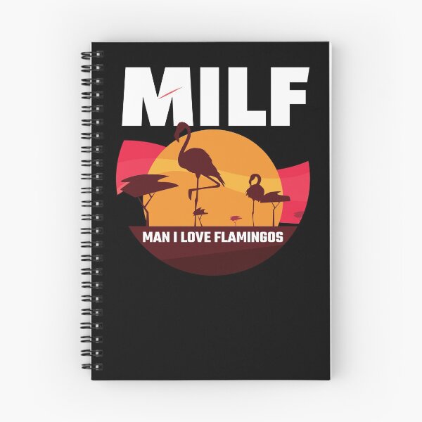 Item preview, Milf Man I Love Flamingos Funny Milf Humour  designed and sold by Tatt-Hooligans.