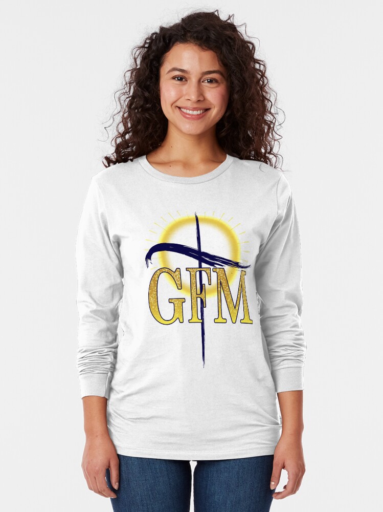 Alternate view of GFM Cross Logo Long Sleeve T-Shirt