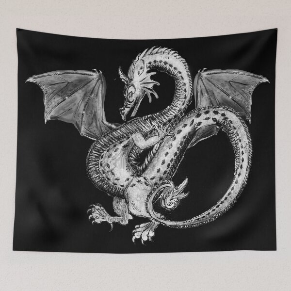 Item preview, Copy of Dragon Monster Reptile Beast Winged Wings Snake designed and sold by Stephanie Small.