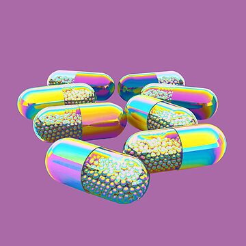 Artwork thumbnail, Holographic Meds by dinaaaaaah