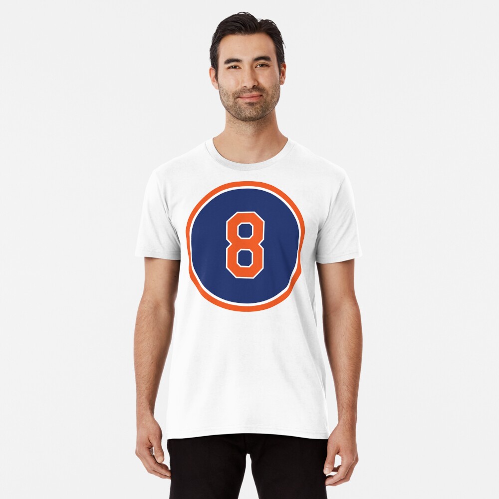 Gary Carter Royal Blue Name & Number - #8 Baseball New York Mets T-Shirt