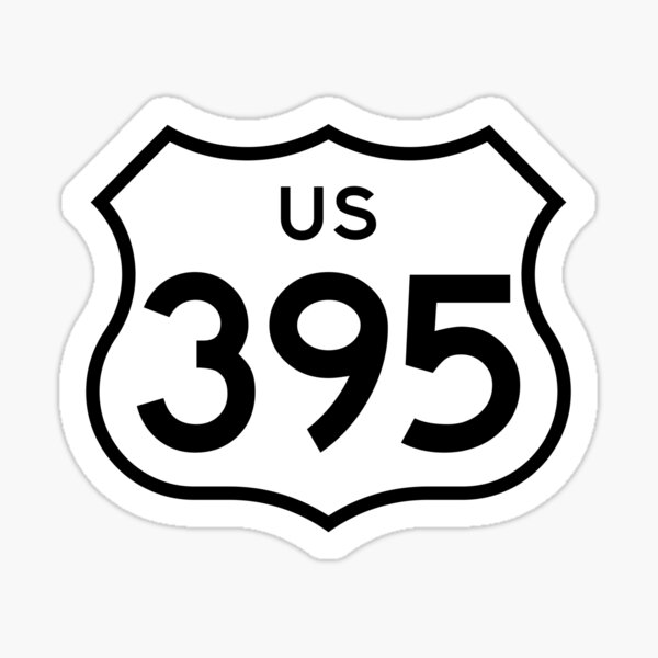 Item preview, US Route 395 1961 Cutout Edition designed and sold by Joeybab3.