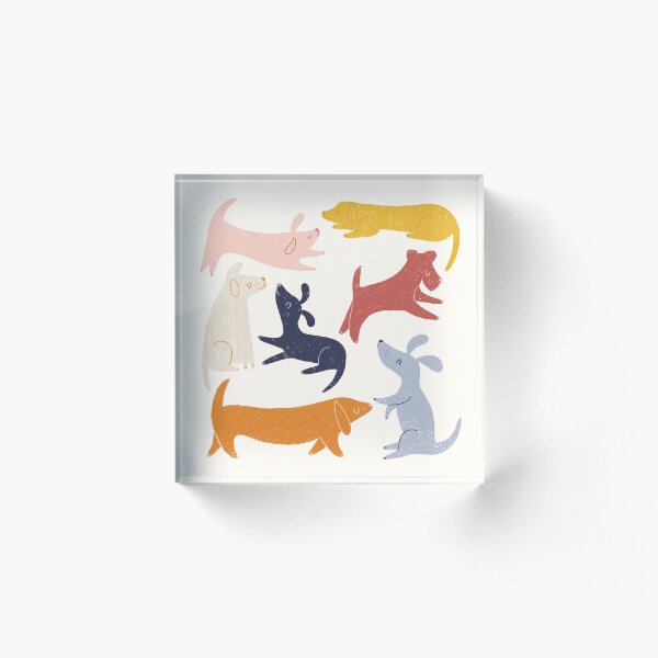 Pretty Pooches Acrylic Block