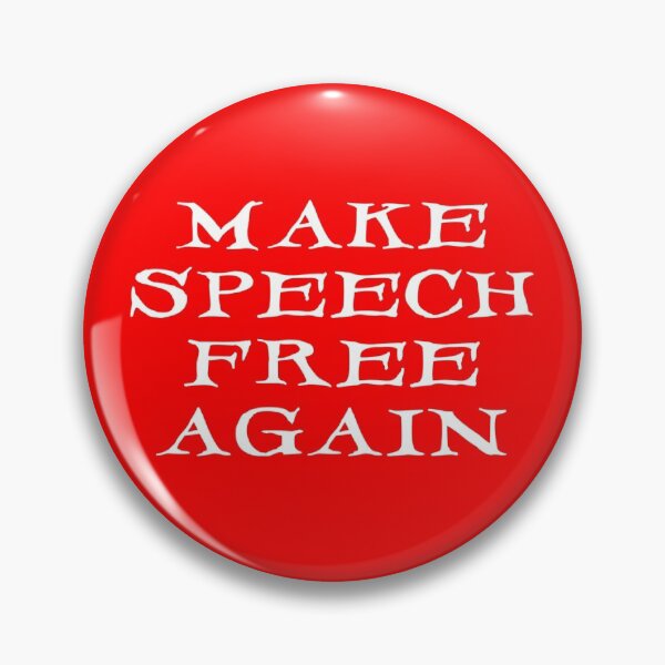 Item preview, Make Speech Free Again designed and sold by SolarCross.