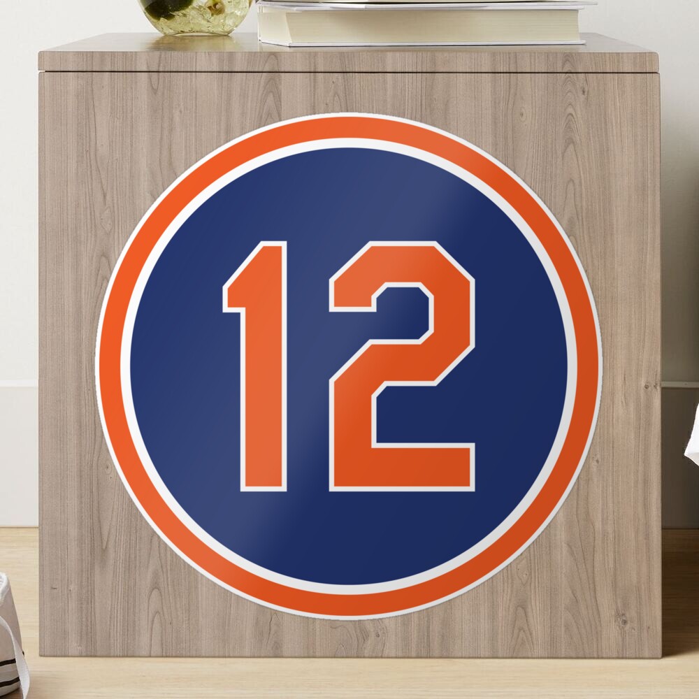 Darryl Strawberry #18 Jersey Number Sticker for Sale by StickBall