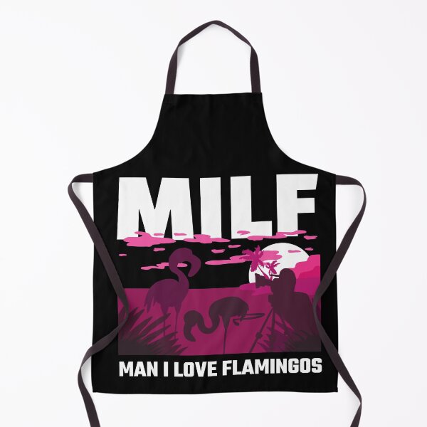 Item preview, Milf Man I Love Flamingos Funny Milf Humour  designed and sold by Tatt-Hooligans.