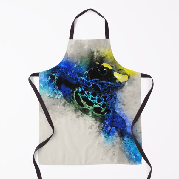 Item preview, Dyeing poison dart frog soft watercolor print designed and sold by FrolicswithDogs.
