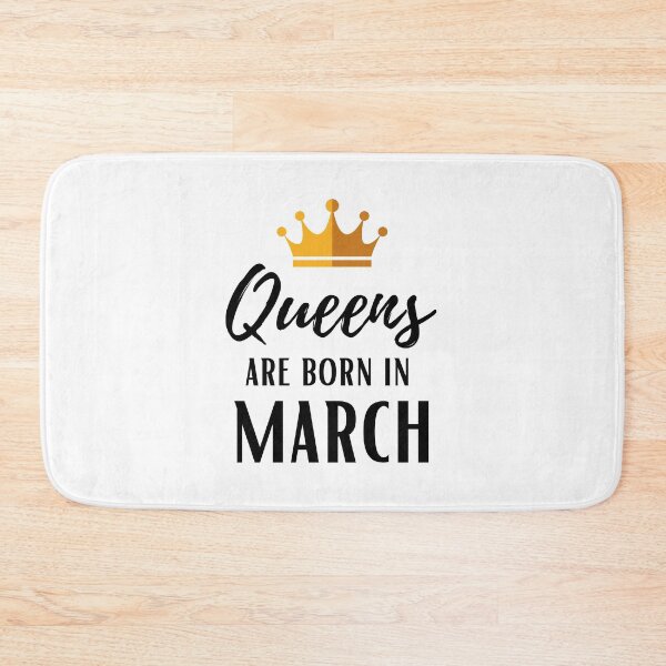 Item preview, Queens are born in March birthday designed and sold by OneTimeEngineer.