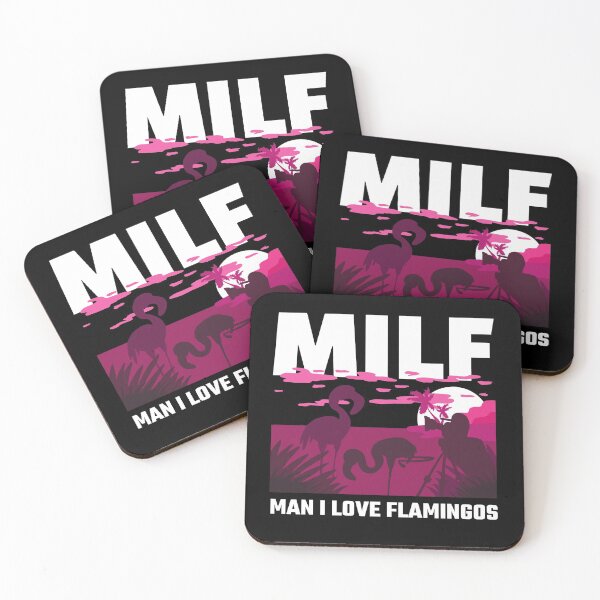 Item preview, Milf Man I Love Flamingos Funny Milf Humour  designed and sold by Tatt-Hooligans.