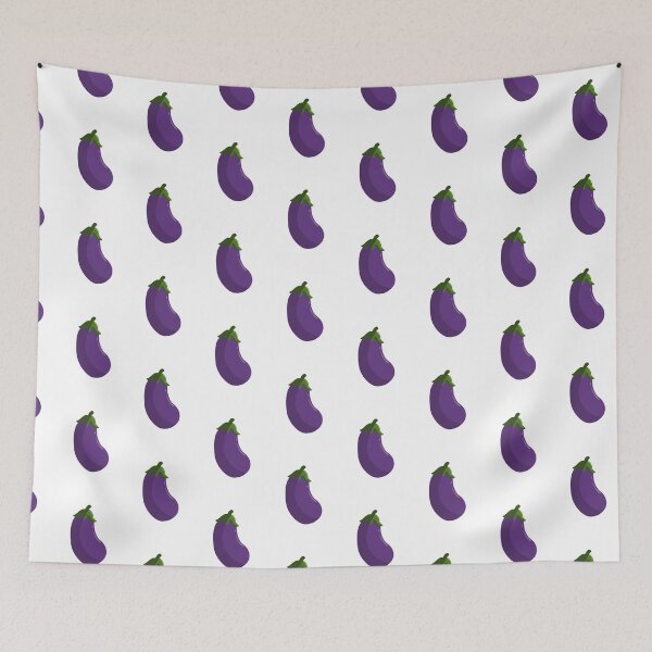 Item preview, Eggplant Cartoon Drawing designed and sold by JosieHatch.