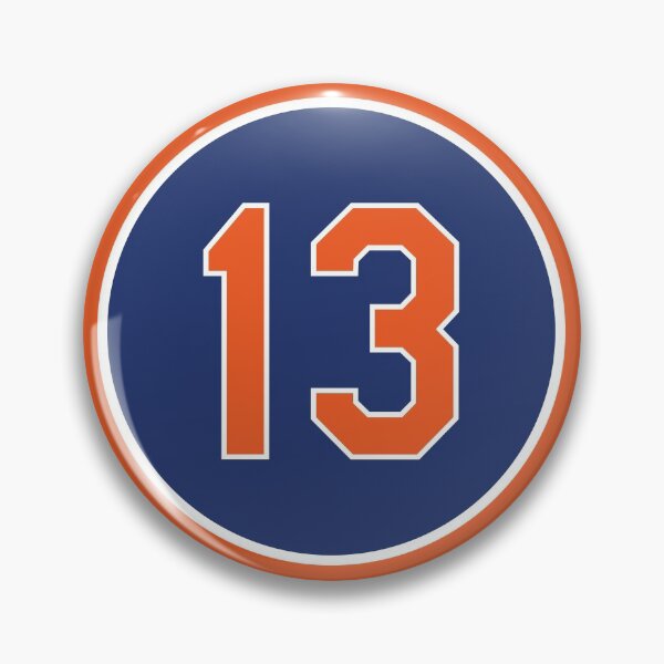 Aperçu de l'œuvre Edgardo Alfonzo #13 Jersey Number créée et vendue par StickBall.