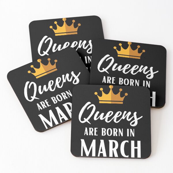 Item preview, Queens are born in March birthday designed and sold by OneTimeEngineer.