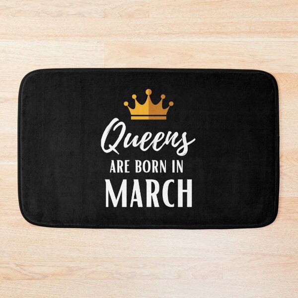 Item preview, Queens are born in March birthday designed and sold by OneTimeEngineer.