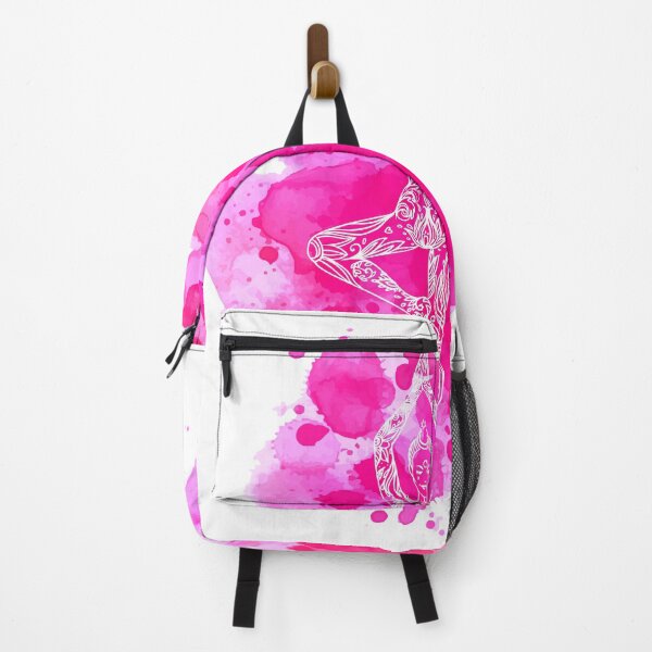 Item preview, Tree Pose Pink Vriksasana Pink Backgrownd designed and sold by raliceyoga.
