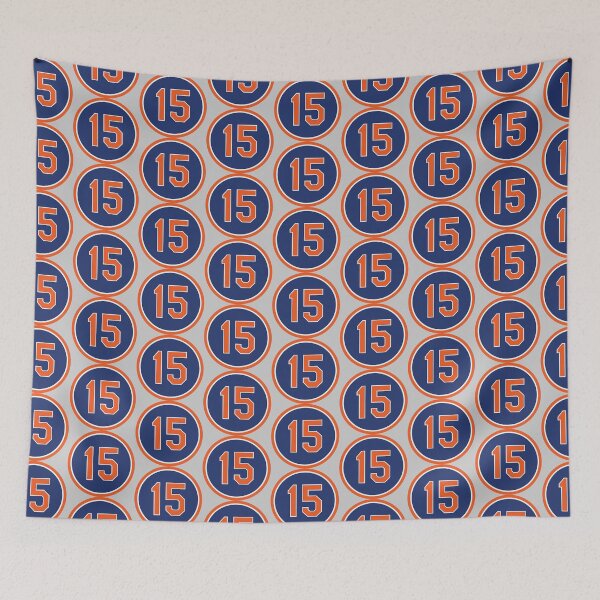 Item preview, Carlos Beltran #15 Jersey Number designed and sold by StickBall.