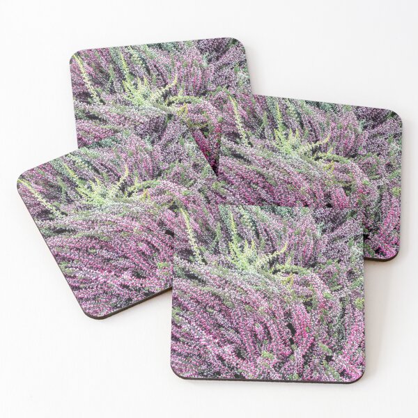 Item preview, Purple heather plants Heather fields designed and sold by Tanja Dianova.