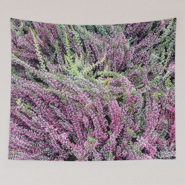 Item preview, Purple heather plants Heather fields designed and sold by Tanja Dianova.