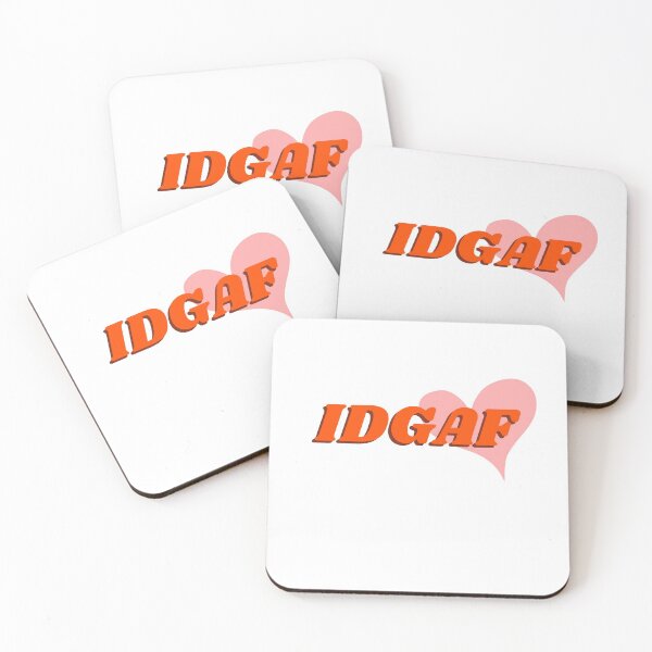Item preview, IDGAF designed and sold by Bookish Dragon.