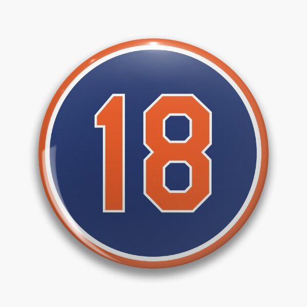 Item preview, Darryl Strawberry #18 Jersey Number designed and sold by StickBall.
