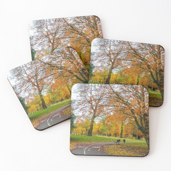 Item preview, Lonely bench in Chorlton Park designed and sold by SarahStephensPh.