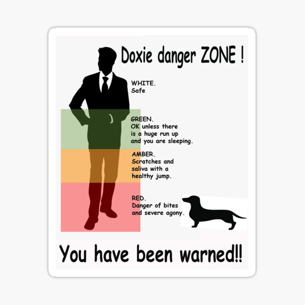 Item preview, Doxie danger designed and sold by Stevesax.