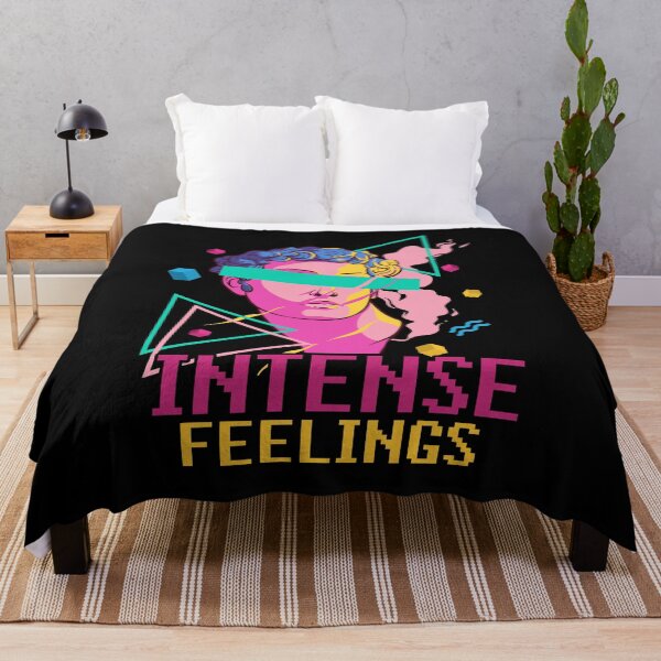 Item preview, Vaporwave Synthwave Aesthetic Retro 80s 90s Intense Feelings designed and sold by SqualeForce.