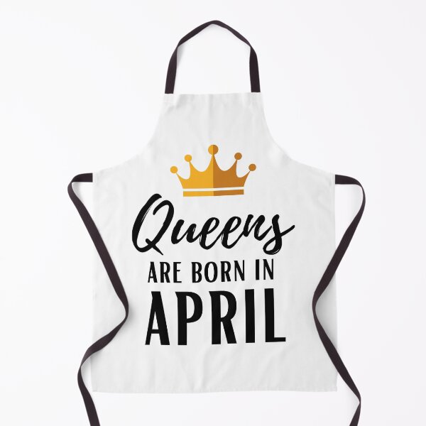 Item preview, Queens are born in April birthday designed and sold by OneTimeEngineer.