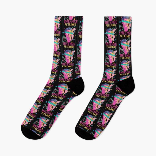 Item preview, Vaporwave Synthwave Aesthetic Retro 80s 90s Intense Feelings designed and sold by SqualeForce.