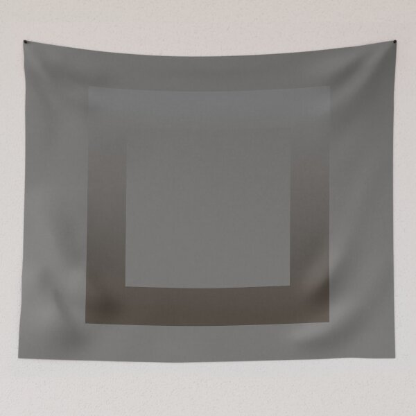 Item preview, Gradient taupe with an elegant square border designed and sold by PetaJaneHome.