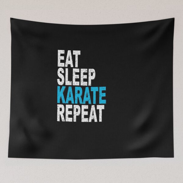 Item preview, Eat Sleep KARATE Repeat, Karate designed and sold by xlshirt.