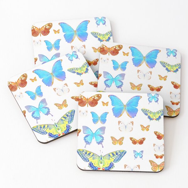 Item preview, Butterfly Watercolor Pattern designed and sold by RealBooBear.