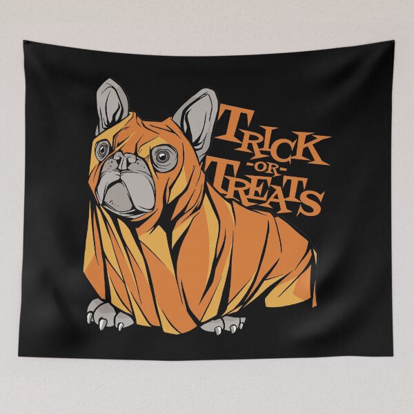 Item preview, Funny Pug Halloween Costume Trick or Treats Cute Dog designed and sold by TrendsnHolidays.