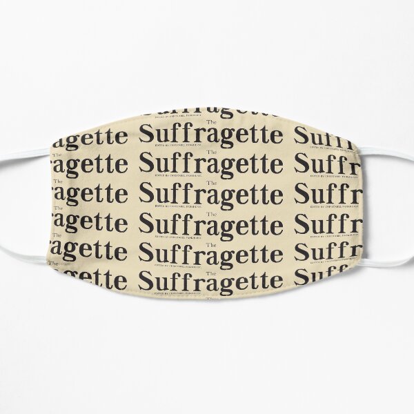 The Suffragette Newspaper Mask