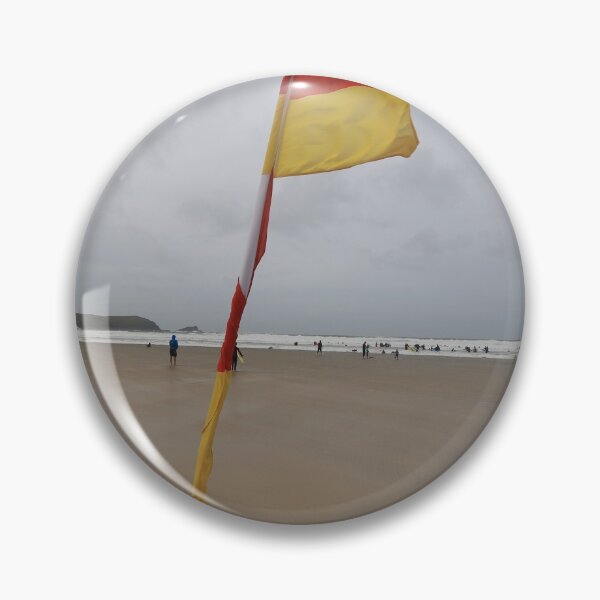 Item preview, Lifeguard flags designed and sold by CornishPano.