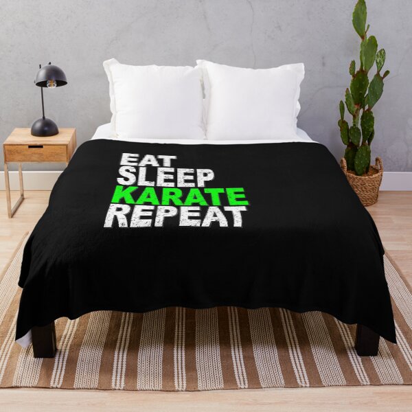 Item preview, Eat Sleep KARATE Repeat, Karate designed and sold by xlshirt.