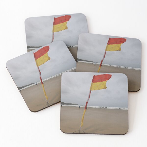 Item preview, Lifeguard flags designed and sold by CornishPano.