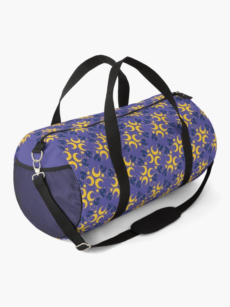 Alternate view of Night Owls, Main Pattern (Purple) Duffle Bag